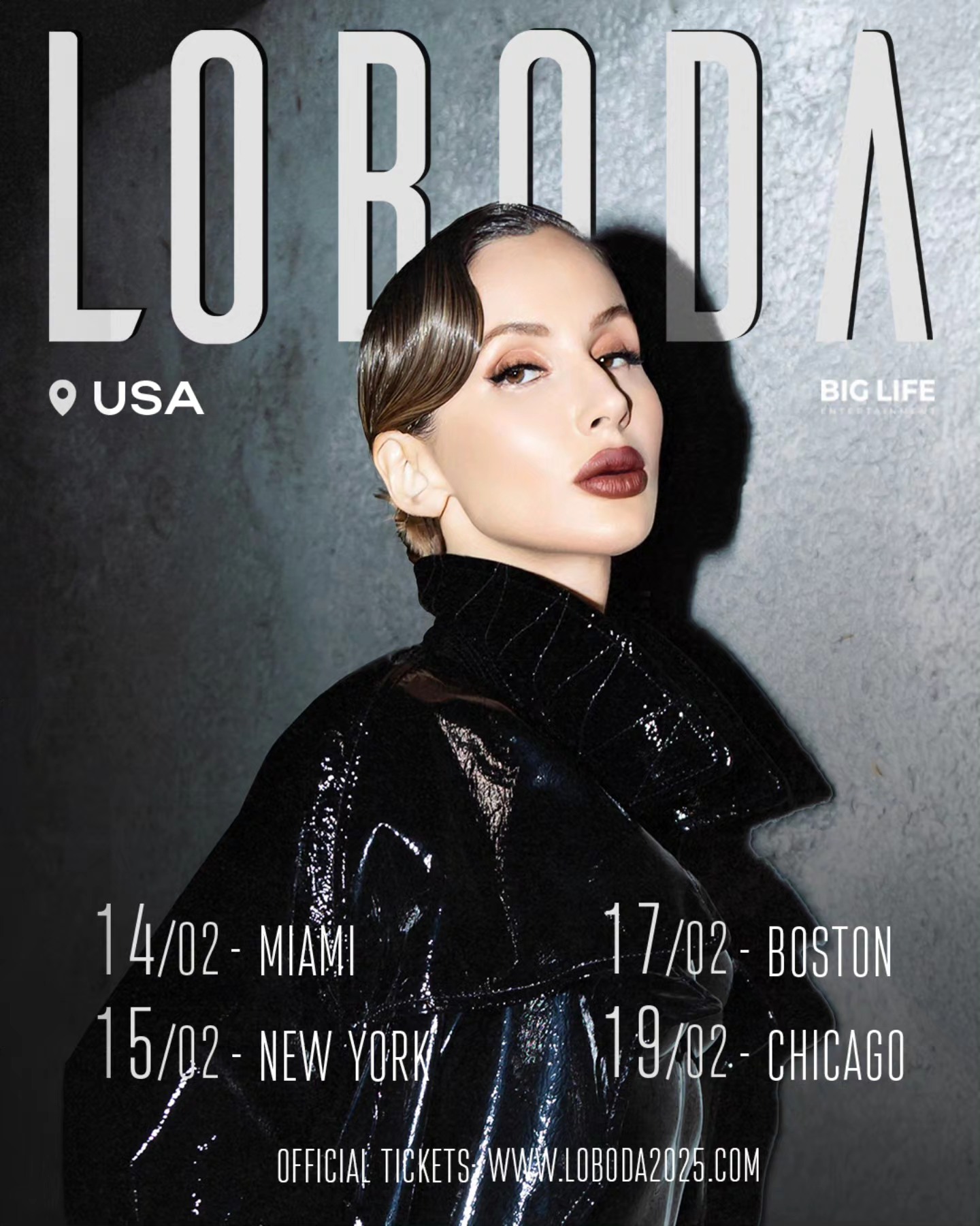 Loboda Tour Poster 2026